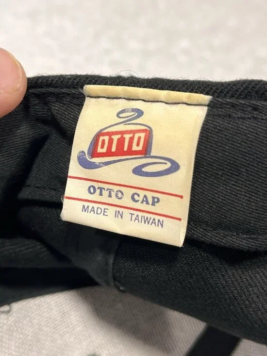 Vintage Corvette Snapback Hat OTTO Cap USA Black Red Green Underbill - Picture 11 of 14